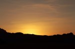 Tramonto nel Wadi Rum I