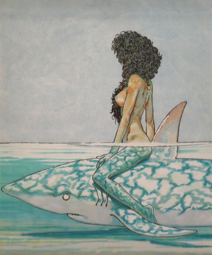 Andrea-Pazienza-Betta-sullo-squalo-1981
